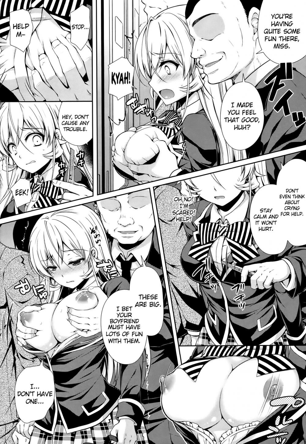Hentai Manga Comic-Erina-sama Train Molester-Read-11